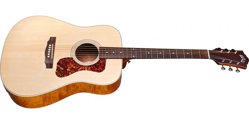 Guild D-240E Westerly Archback Limited Flamed Mahogany Front