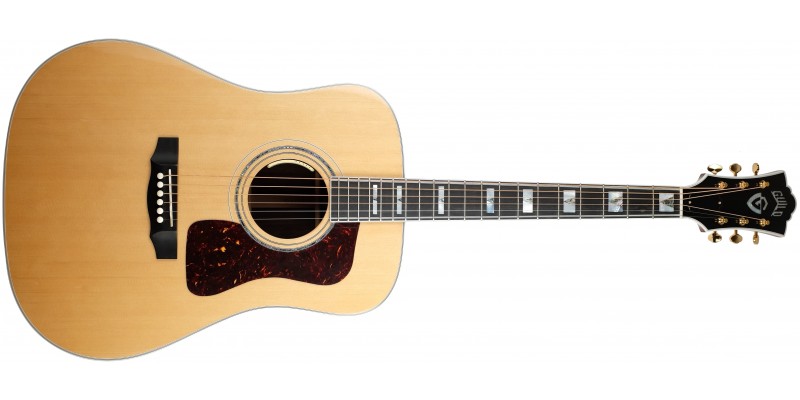 Guild D-55E Natural Front