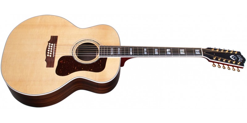 Guild F 512 Rosewood Natural Guitar