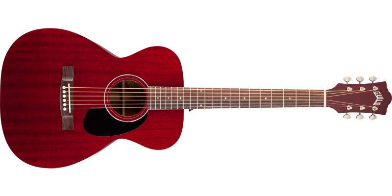 Guild M120E Cherry Red Electro Acoustic Guitar