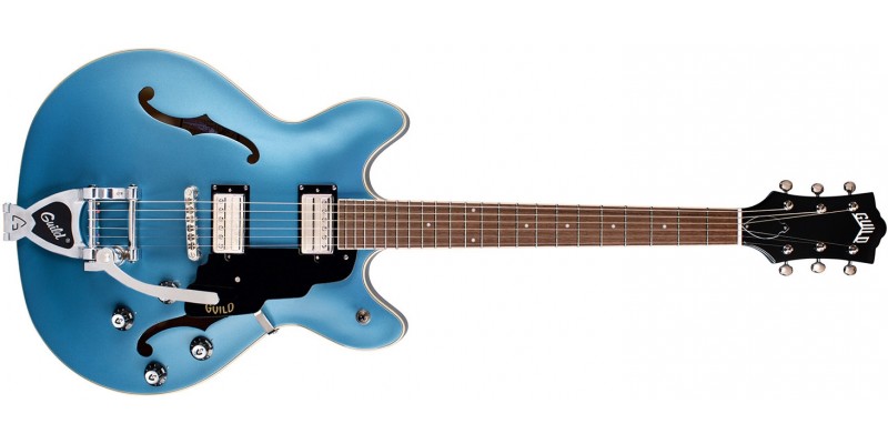 Guild Starfire I DC Pelham Blue Front