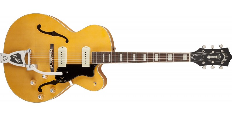 Guild X-175B Manhattan with Bigsby Blonde