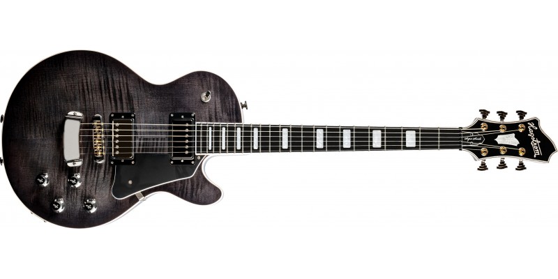 Hagstrom Super Swede Limited Edition Cosmic Black Burst Front