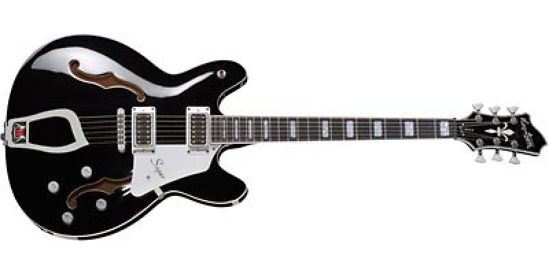 Hagstrom Super Viking Guitar Black