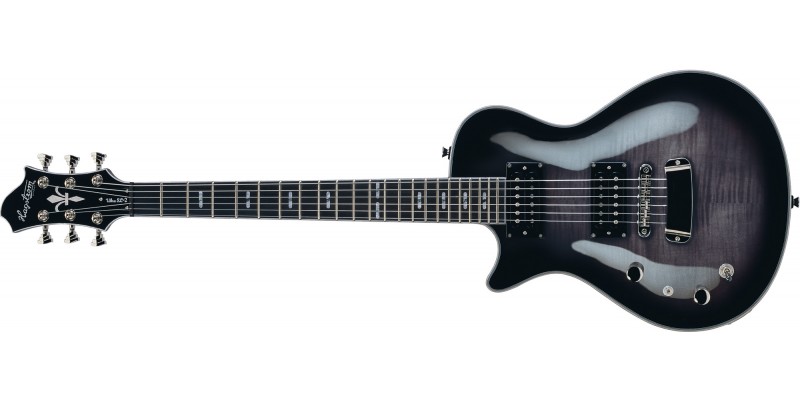 Hagstrom Ultra Swede Left-Handed Cosmic Black Burst