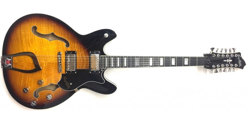 Hagstrom Viking Deluxe 12 Tobacco Sunburst