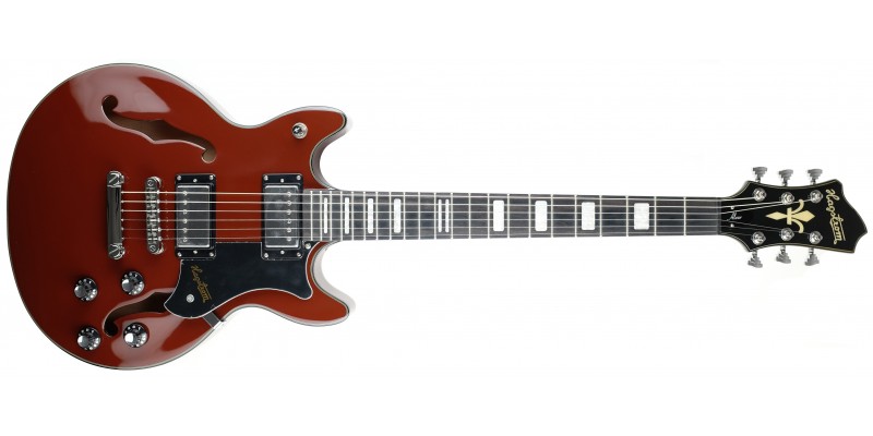 Hagstrom Alvar Limited Edition Merlot with Case Main