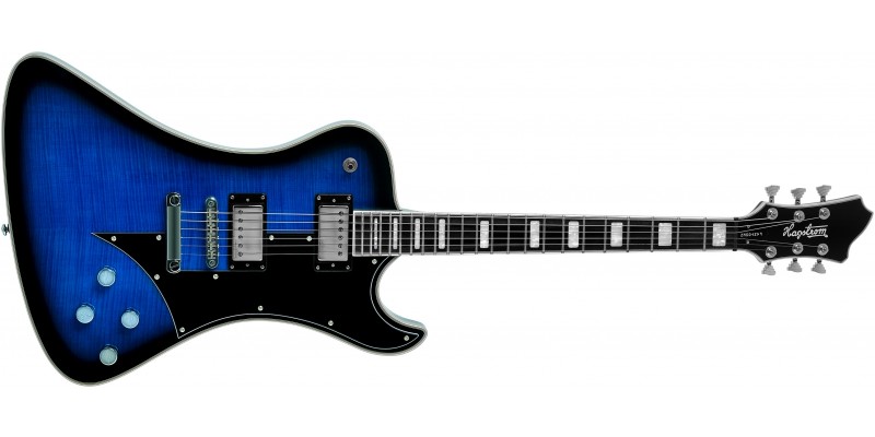 Hagstrom Fantomen Special Worn Denim Front