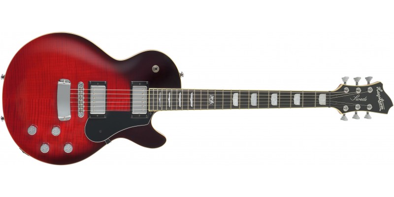 Hagstrom Swede MK3 Crimson Flame Front
