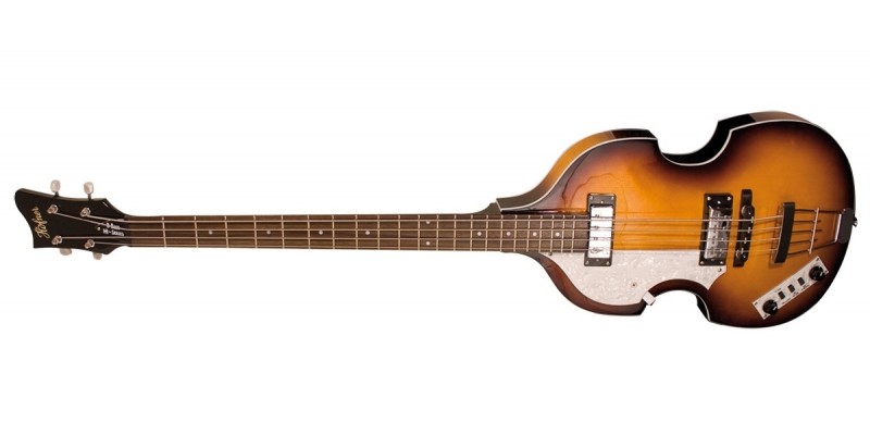 Hofner Ignition Violin Bass Left Handed Sunburst front