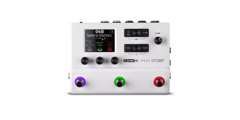 Line 6 HX Stomp Special Edition White Front