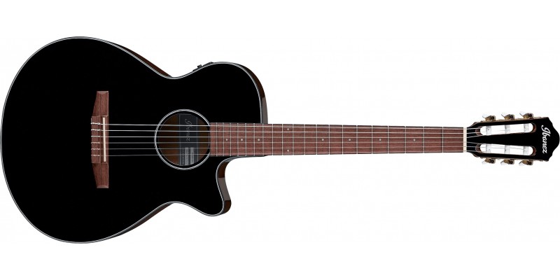 Ibanez-AEG50N-Nylon-Black-Front