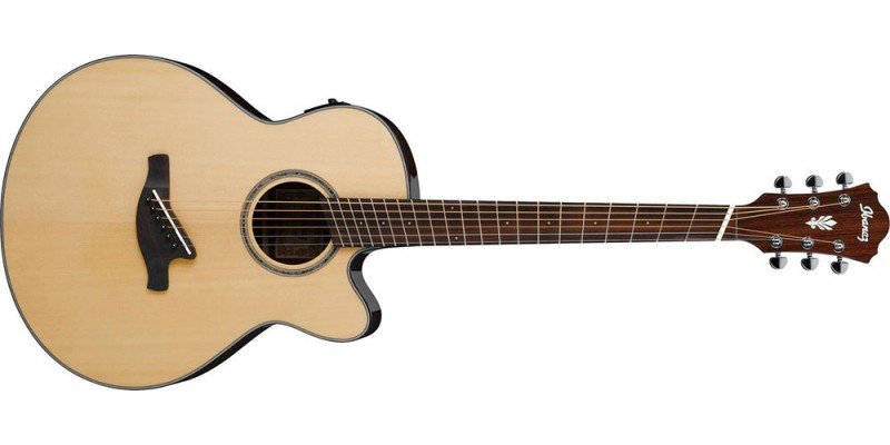 Ibanez AELFF10-NT Fanned Fret Electro Acoustic Natural