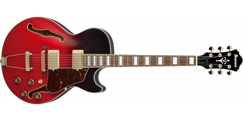 Ibanez-AG75G-SCG-Artcore-Scarlet-Gradation-2019-Front