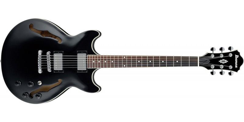 Ibanez AM73-BK Artcore Black Semi Acoustic Guitar