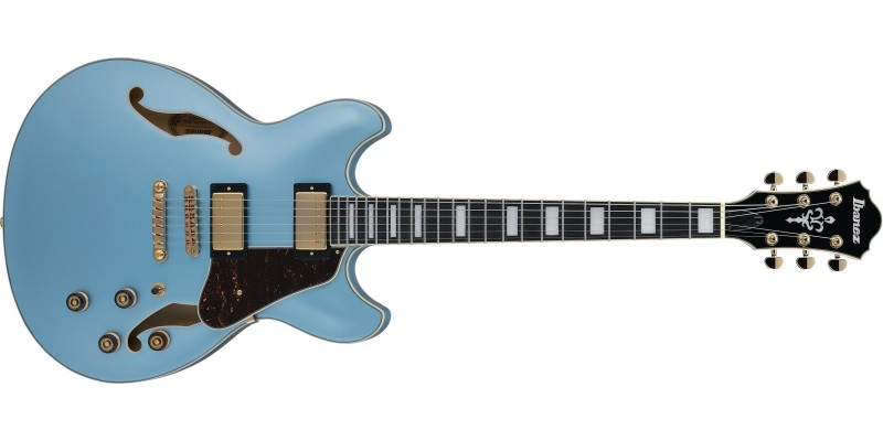 Ibanez-AS83-Steel-Blue-2018-Front