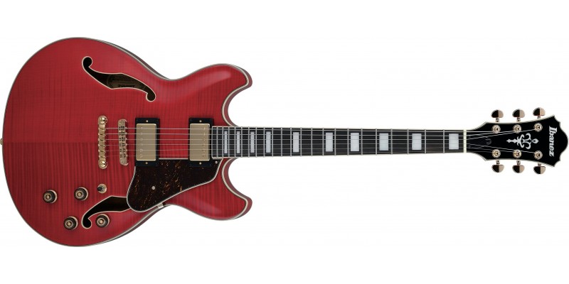 Ibanez-AS93FM-Transparent-Cherry-Red-2018-Front
