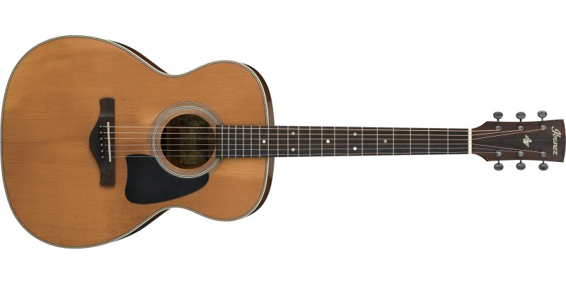 Ibanez AVC11 Artwood Vintage Thermo Aged Antique Natural Semi-Gloss Front