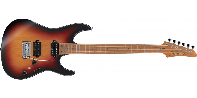 Ibanez-AZ2402-Prestige-Tri-Fade-Burst-Flat-2018-Front
