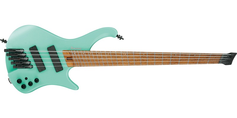 Ibanez EHB1005MS 5-String Multi-Scale Headless Bass Sea Foam Green Matte Front