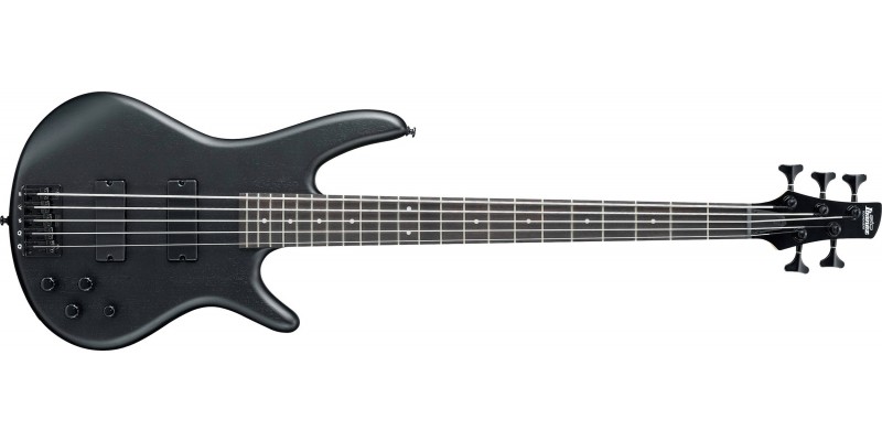 Ibanez-GSR205B-Weathered-Black-Front