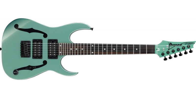 Ibanez PGMM21 MGN Paul Gilbert miKro Metallic Light Green 2019
