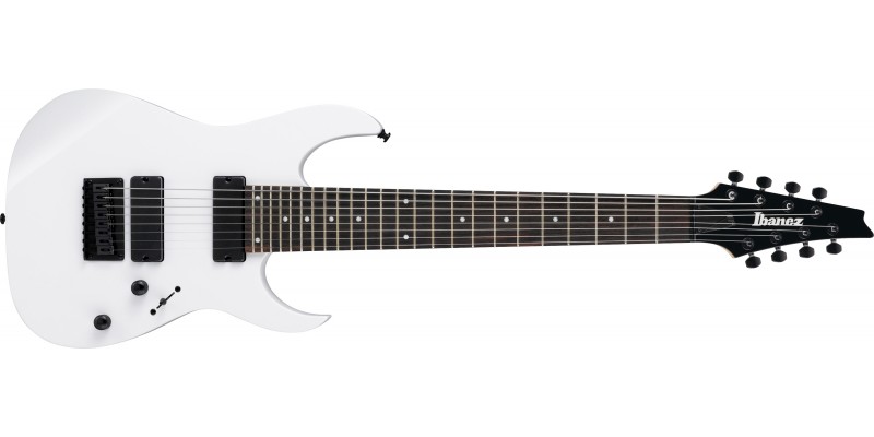 Ibanez-RG8-WH-8-String-White-Front
