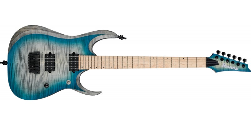 Ibanez-RGD61AL-SSB-Axion-Stained-Sapphire-Blue-Burst-Front