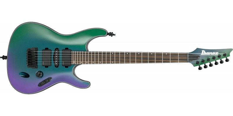 Ibanez S671ALB Axion Label Blue Chameleon Front