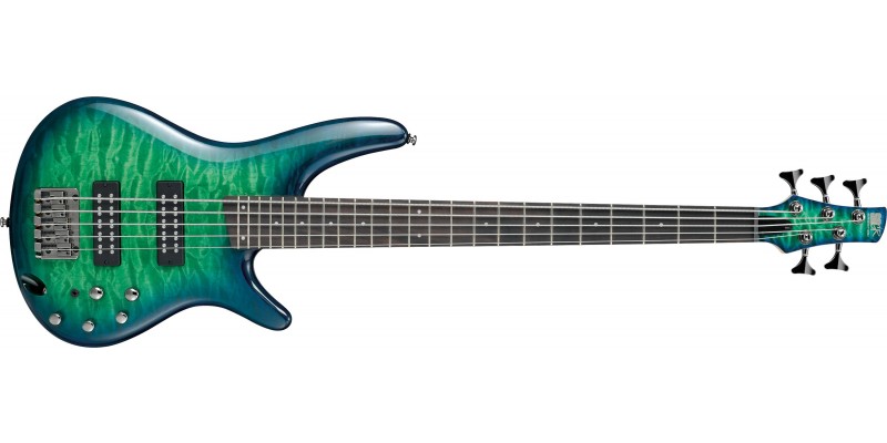 Ibanez-SR405EQM-Surreal-Blue-Burst-Gloss-Front