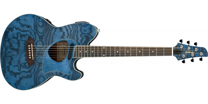 Ibanez Talman TCM50 Dark Night Ocean Open Pore Front