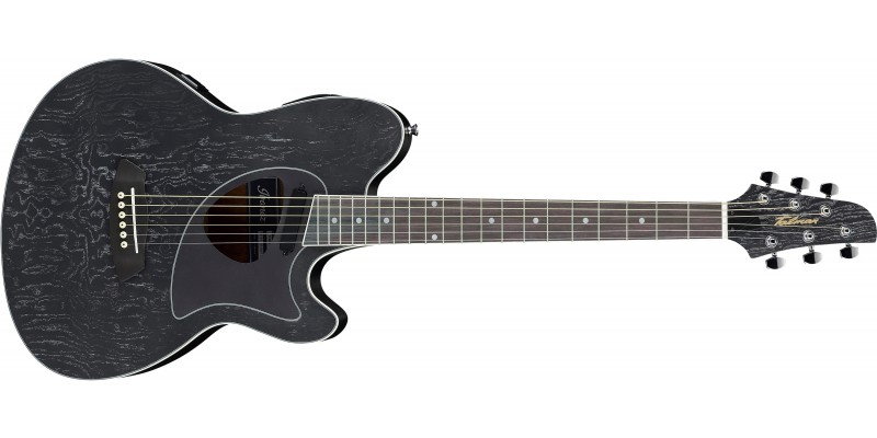 Ibanez-TCM50-GBO-Talman-Galaxy-Black-Open-Pore-Front
