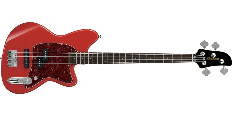 Ibanez-TMB100-CRD-Talman-Bass-Guitar-Coral-Red-Front
