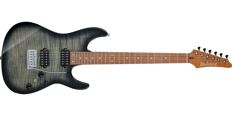Ibanez AZ24S1F-TKS Transparent Black Sunburst