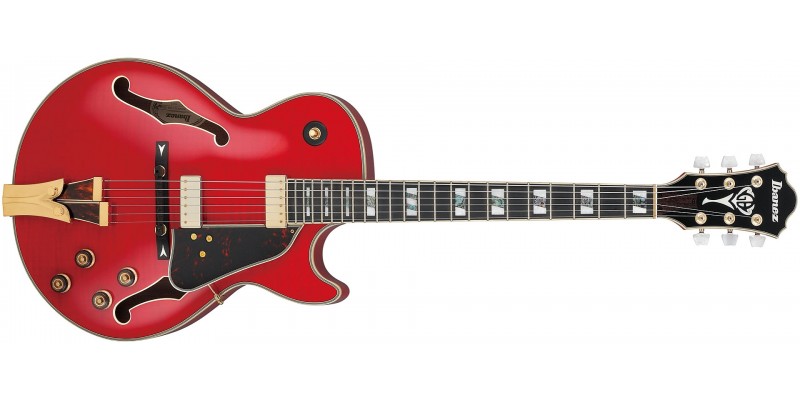 Ibanez GB10SEFM SRR George Benson Sapphire Red Guitar