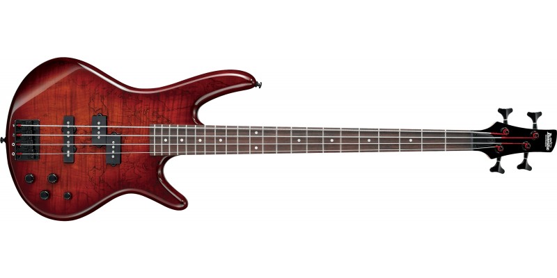 Ibanez GSR200SM Charcoal Brown Burst Front