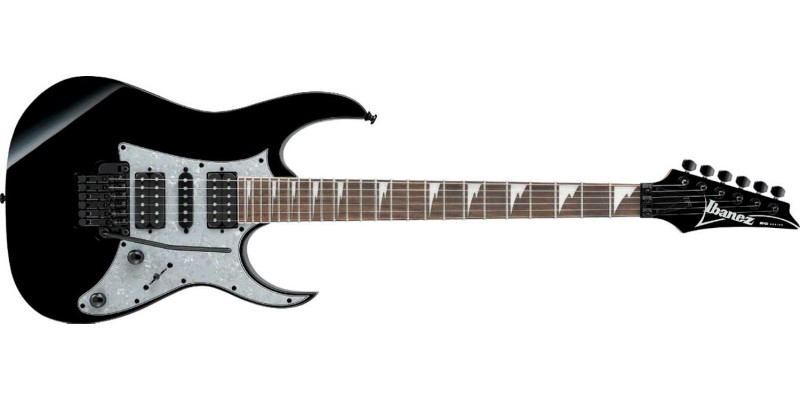 Ibanez RG350DXZ-BK Black Electric Guitar