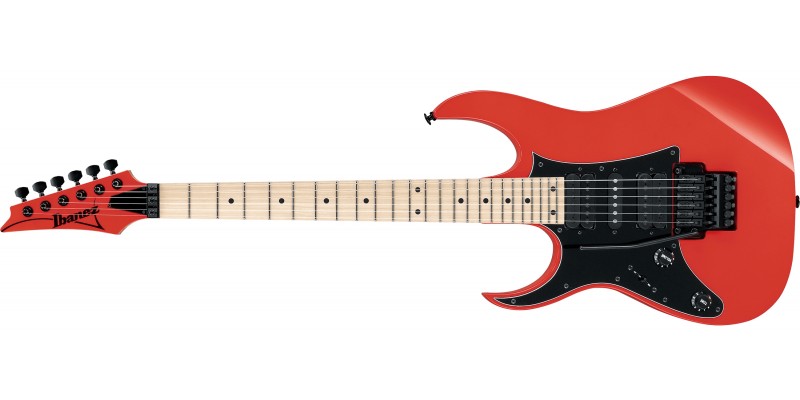 Ibanez-RG550L-RF-Genesis-Left-Handed-Road-Flare-Red-Front