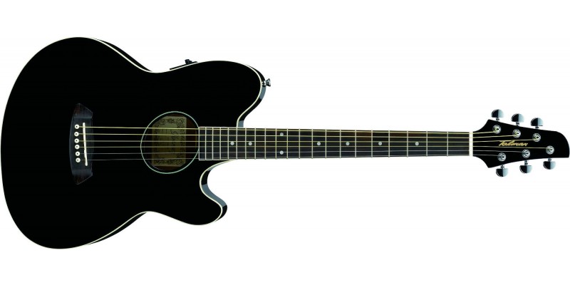 Ibanez TCY10E BK Black Talman Guitar UK Merchant City Music