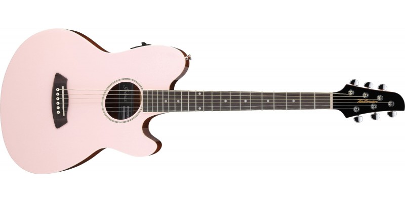 Ibanez TCY10E Pastel Pink Front