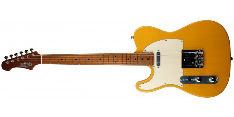 Left handed sales t style guitar