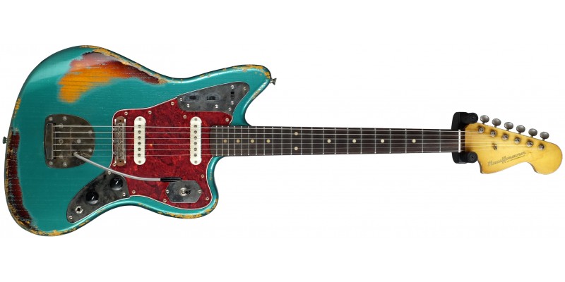 Kauffmann '63 JG Sherwood Green over Three Tone Sunburst Heavy Relic