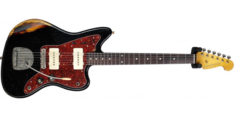 Kauffmann '63 JM Black Over Three Tone Sunburst Medium Relic