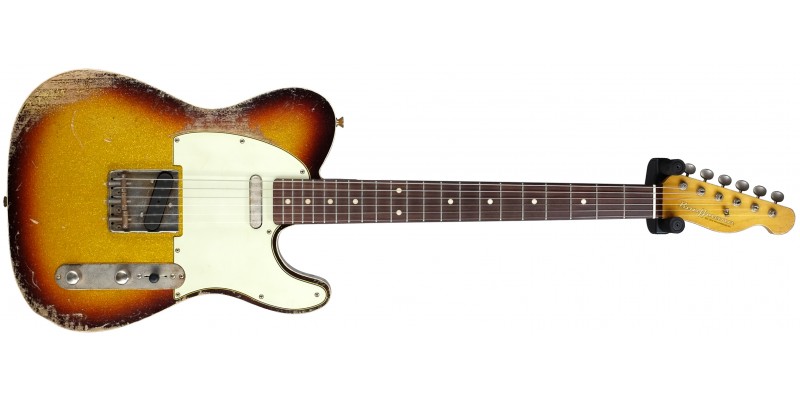 Kauffmann '63 T Three Tone Sunburst Sparkle Heavy Relic