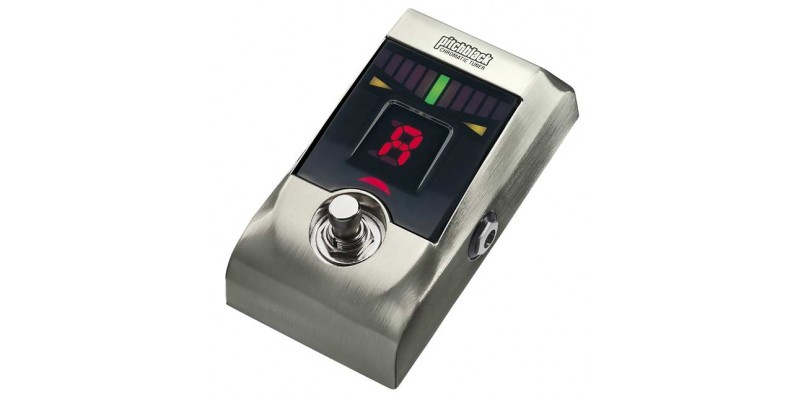 Korg Pitchblack Pedal Tuner Brushed Nickel Limited-Edition