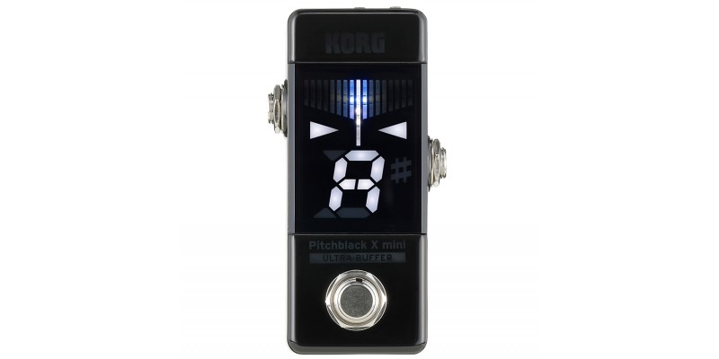 Korg Pitchblack X Mini Chromatic Pedal Tuner front