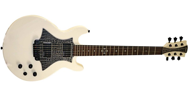 LAG Roxane R1500 SD3 Ivory Guitar