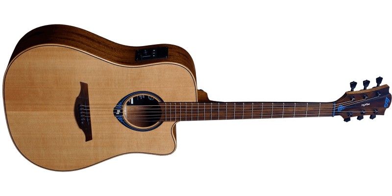 LAG THV10DCE Tramontane HyVibe 10 Guitar