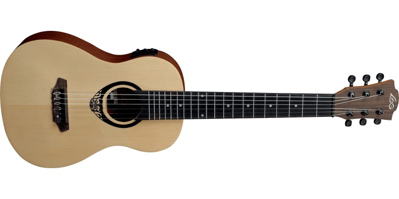 LAG TKT150E Electro Acoustic Guitalele 6 String Tenor Ukulele