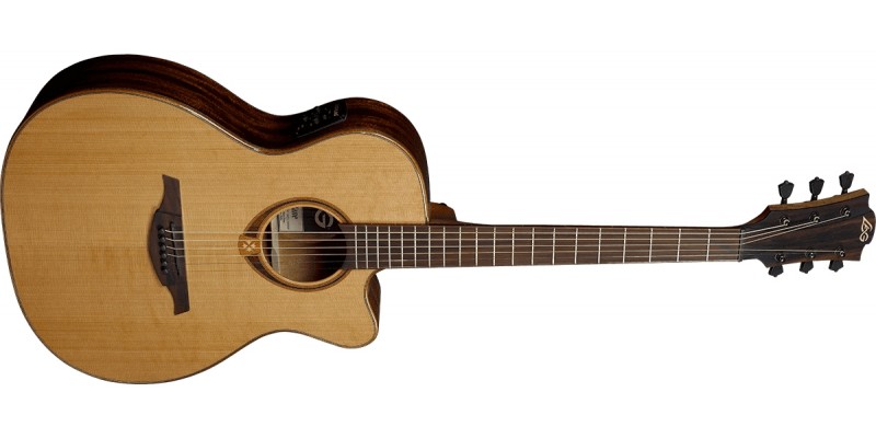 LAG T118ASCE Tramontane 118 Slim Electro-Acoustic Guitar Front